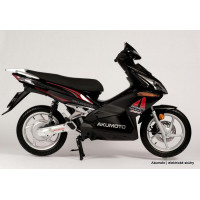 Elektrický skútr AKUMOTO 300 1,6 kw dojezd 65 km